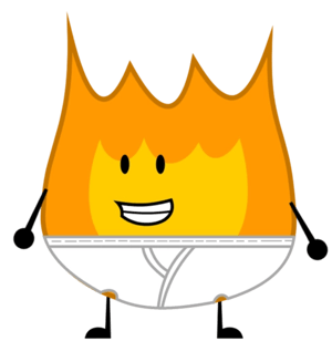 Firey Underwear (BFDI) AI voice text to speech and AI music cover generator